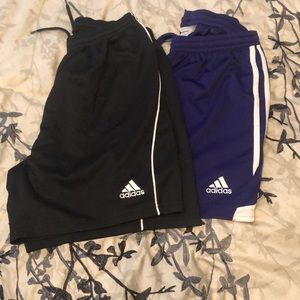 Adidas 2 pairs of shorts